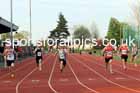 The 75 metres, 2025 NEGP No. 1, Monkton Stadium, Jarrow. Photo: David T. Hewitson/Sports for All Pics